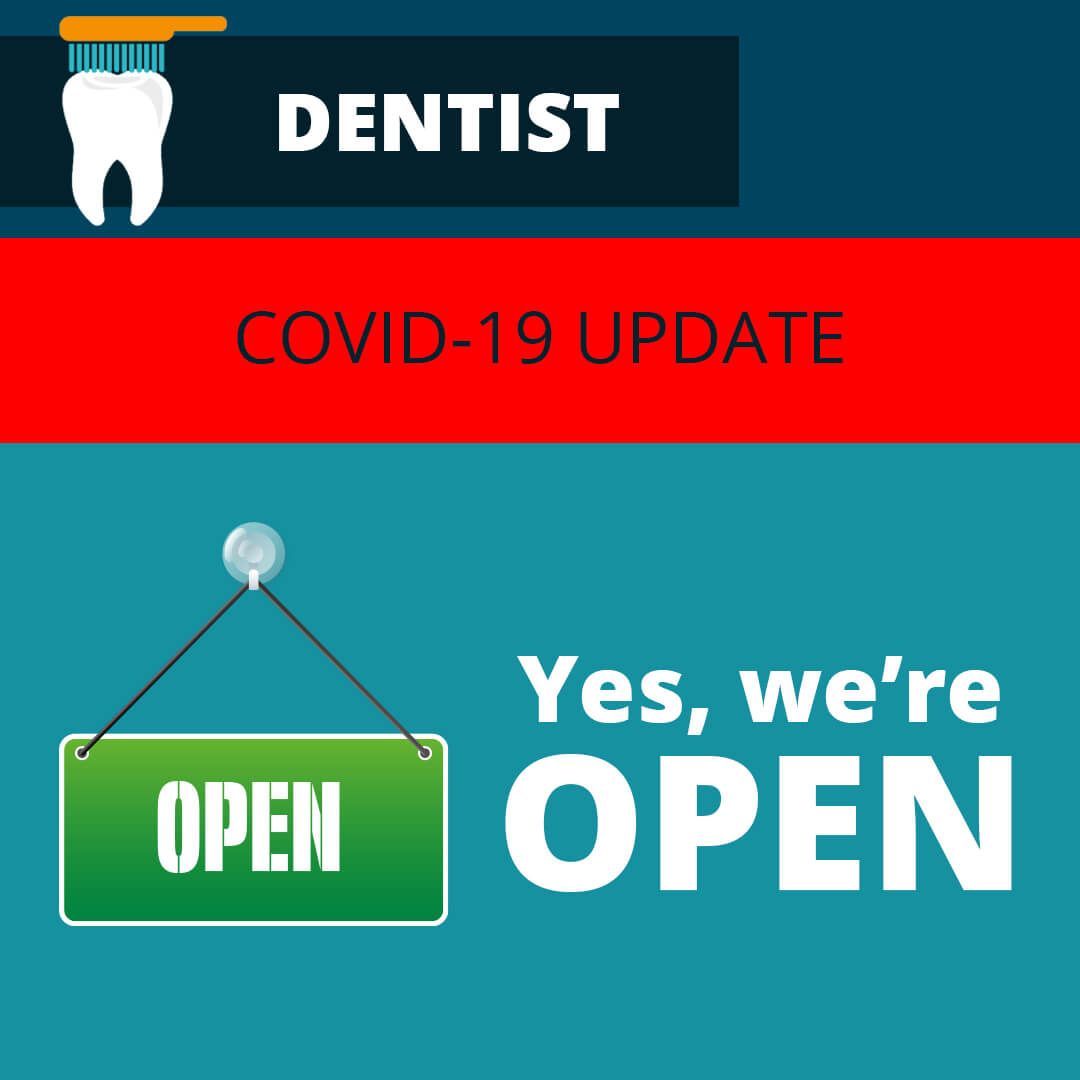 dental practice open facebook image
